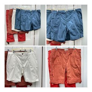 5 Aventura Outdoor Adventure Organic Cotton Shorts Blue white orange women's‎ 16